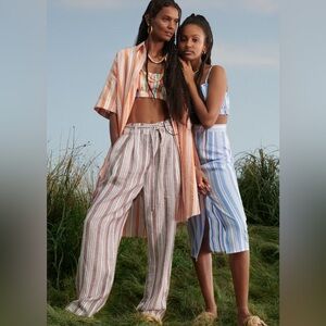 lemlem & h&m stripped shirt/tunic size XL XXL